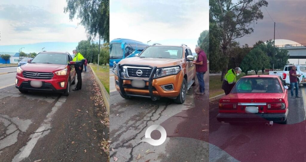Sitmah emite las primera 10 amonestaciones por invadir el carril exclusivo del Tuzobús en Pachuca