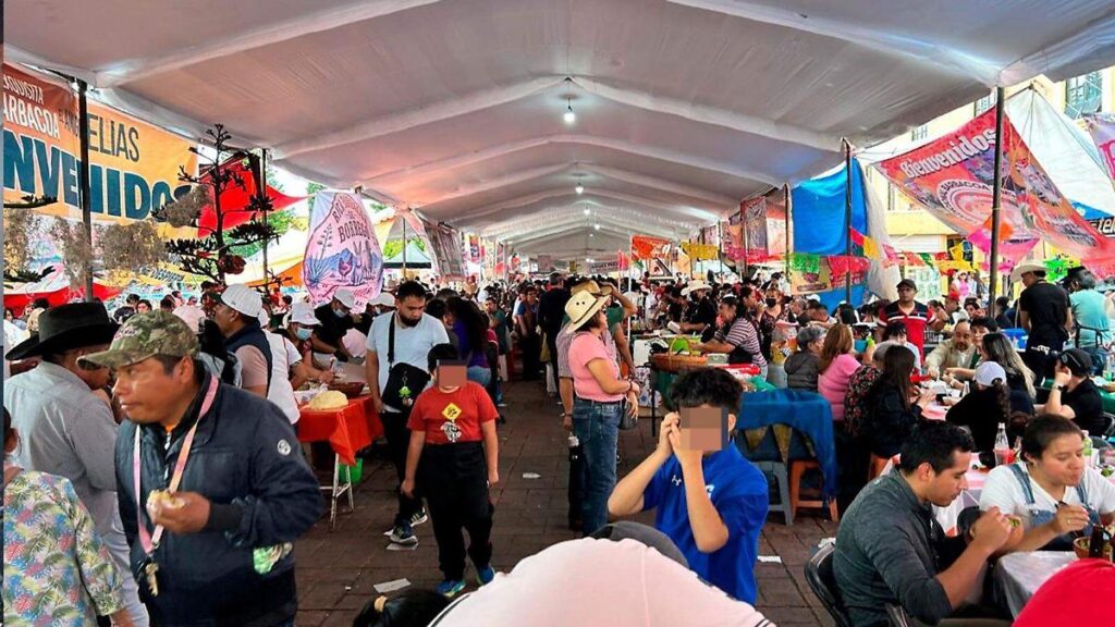 Pencas de maguey utilizadas para envolver la barbacoa tradicional en hornos de tierra durante la Feria de la Barbacoa Actopan 2026