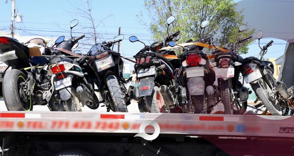 Tizayuca refuerza operativos para motociclistas: aseguran 15 motos por irregularidades
