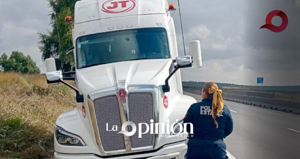 SSPH recupera, en la región Tula, cuatro tractocamiones robados