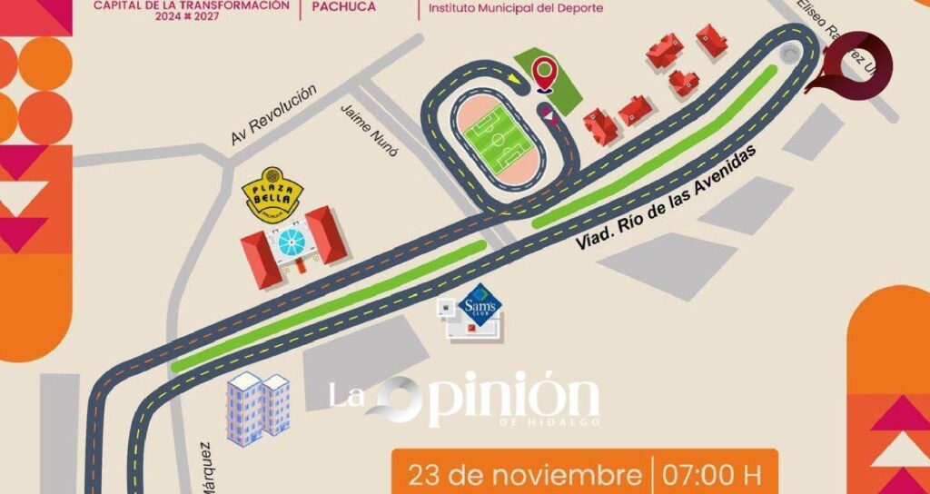 Invitan a participar en carrera atlética “Camino Naranja” del DIF Pachuca