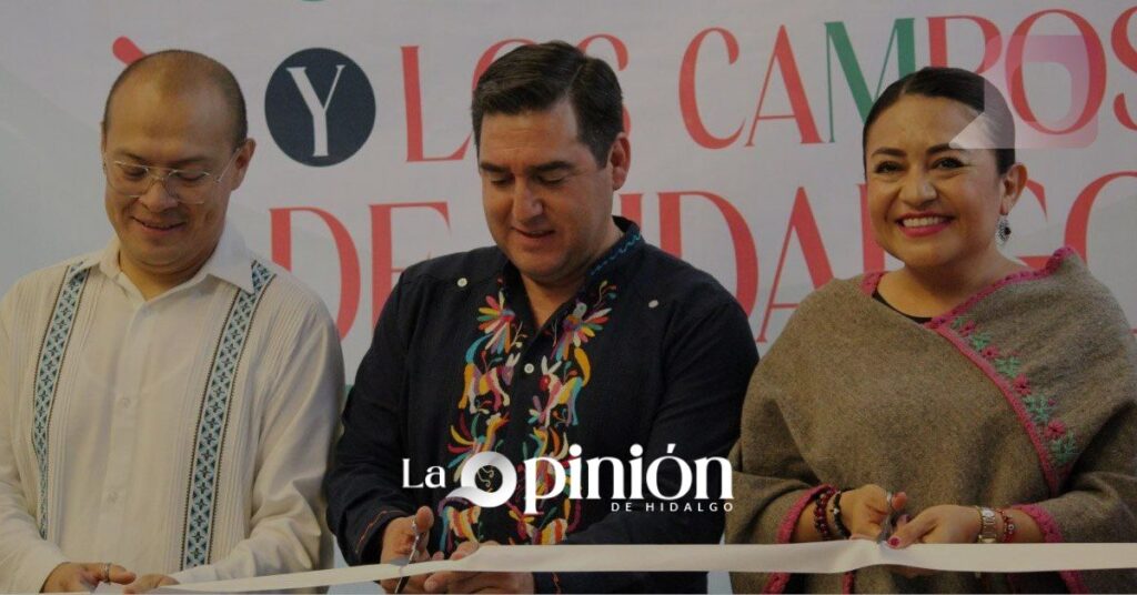 Inauguran cultura y los campos de Hidalgo en explanada