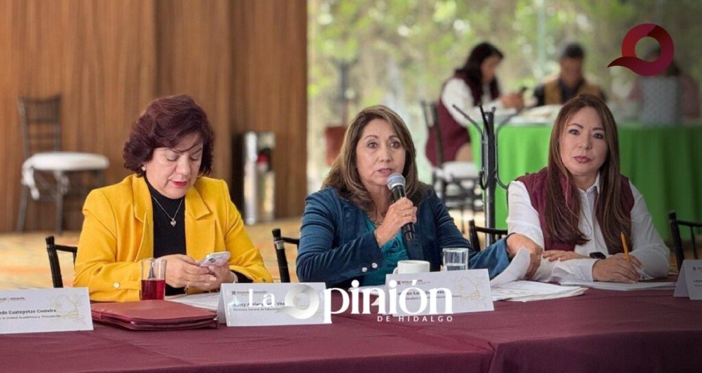 Sesionó el Consejo Directivo de los niveles de educación básica para fortalecer la educación en Hidalgo