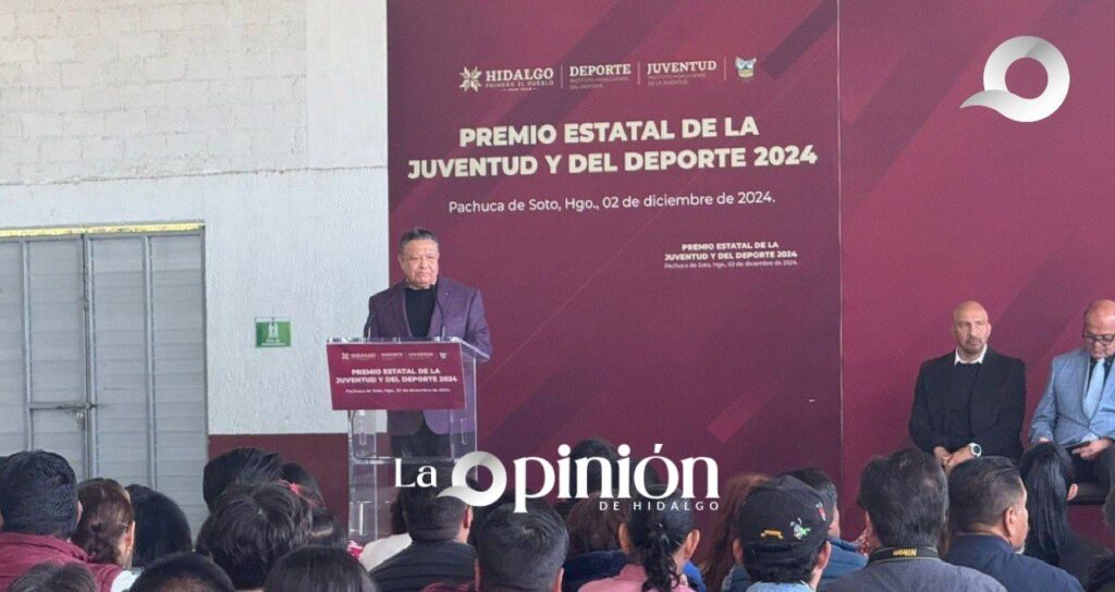Anuncia gobernador de Hidalgo construcción del Centro Deportivo
