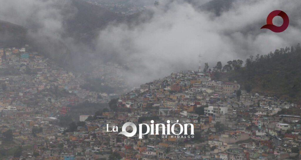 Llega frente frío 18 a Pachuca con heladas