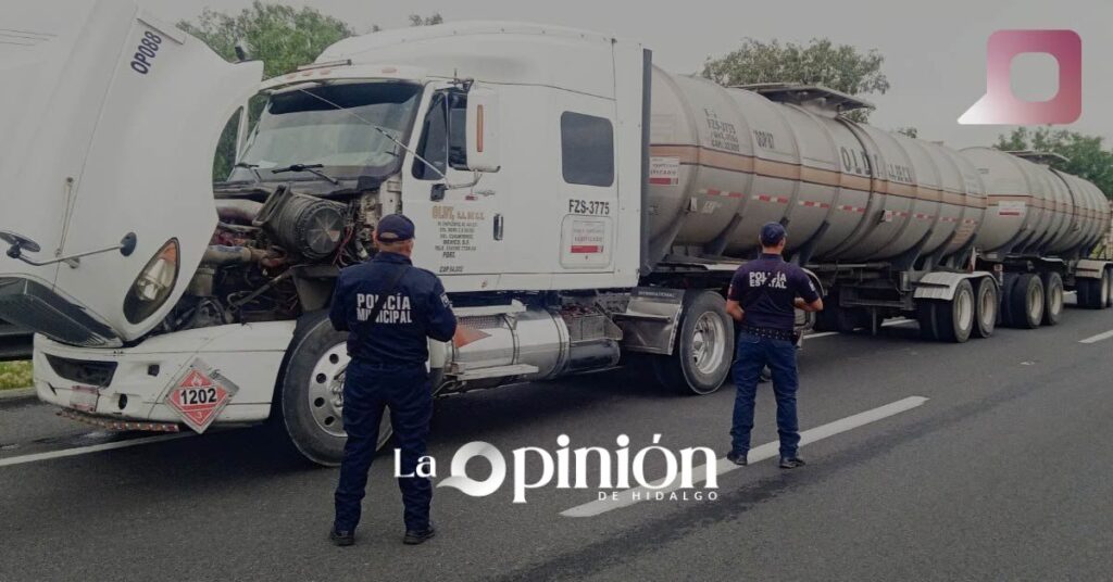 Recupera SSPH tractocamión con reporte de robo