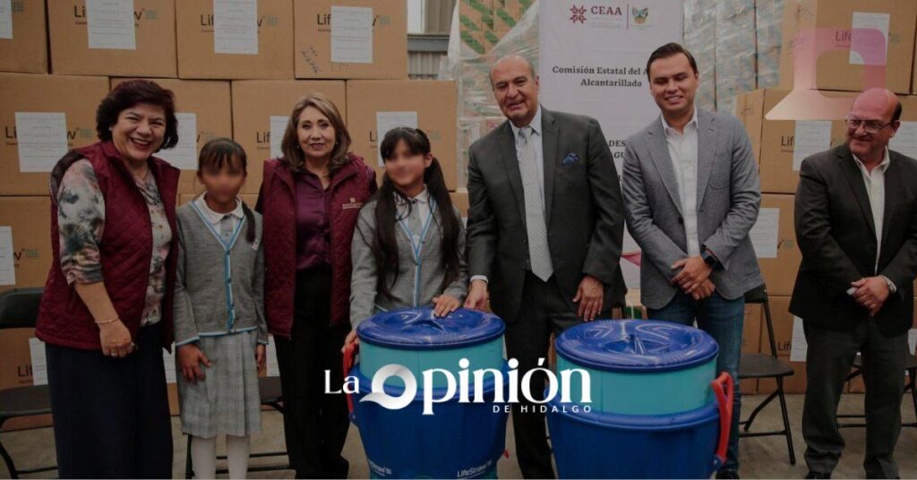 IHE y CEAA entregan purificadores de agua a planteles de educación básica