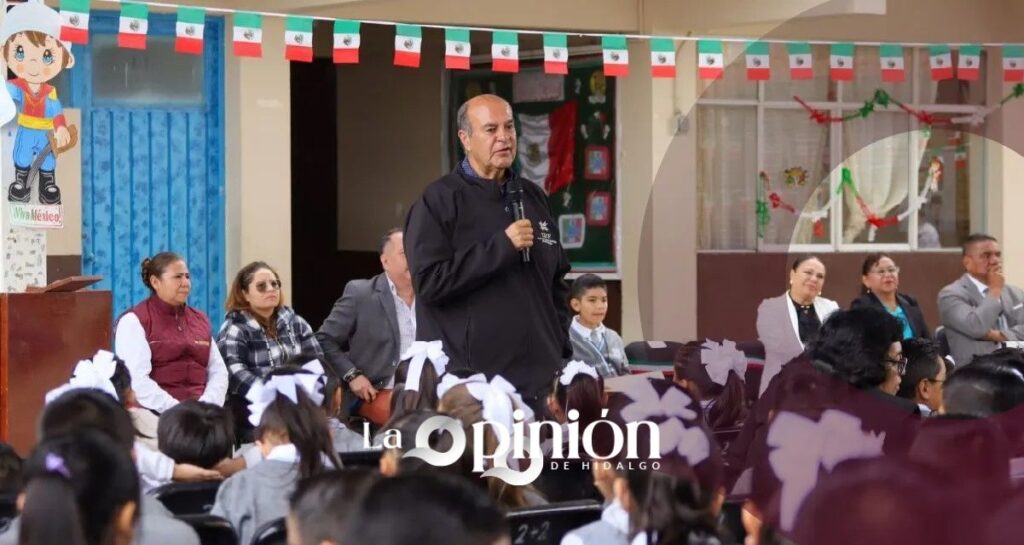 Hidalgo anuncia inversión histórica en infraestructura educativa