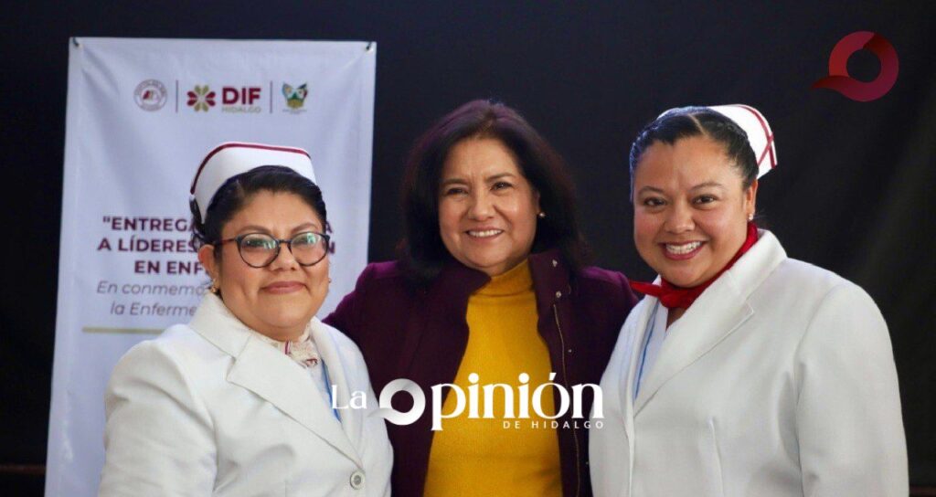 Edda Vite celebra a los enfermeros del DIF Hidalgo