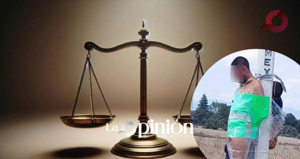 Vecinos de Cuautepec exhiben a presunto ladrón