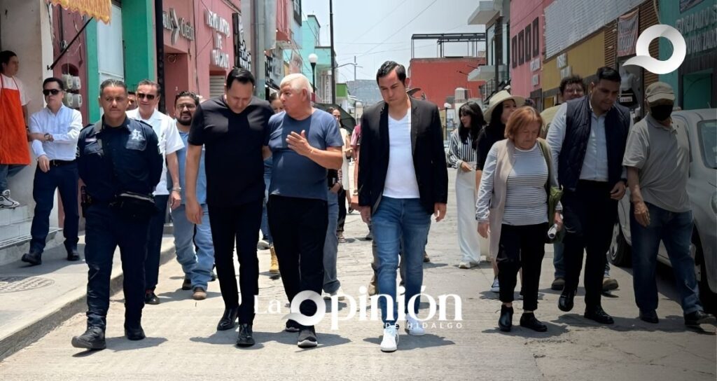 Tula invierte 7 millones y medio en la rehabilitación de la calle Moctezuma