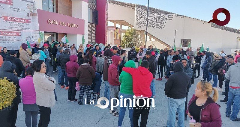 Se le manifiesta la UNTA a Medécigo, esta mañana