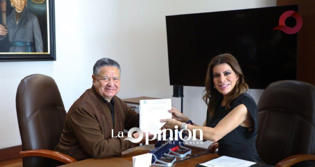 Gobernador Julio Menchaca se reúne con Claudia Gabriela Salas para impulsar el desarrollo sostenible en Hidalgo