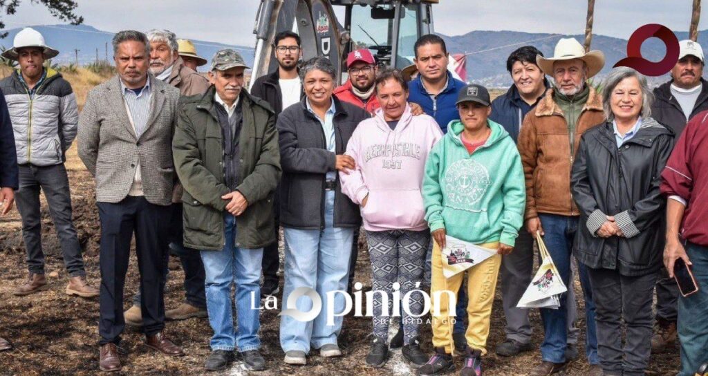 Apan instaura olla de captación de agua