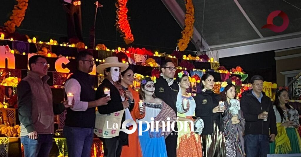 Con concurso de altares inician festejos de Día de Muertos en Pachuca