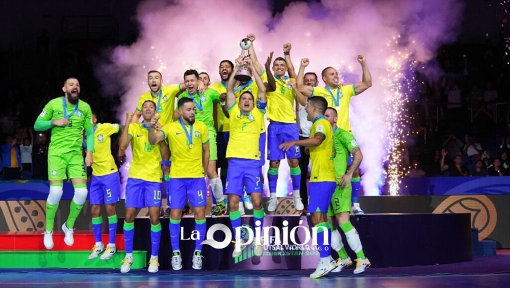 Brasil es campeón del mundo en fútbol sala