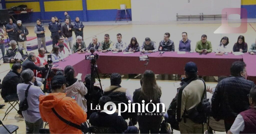 Sesiona en Tula, el Comité de Emergencias del Estado de Hidalgo