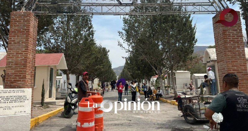 Anuncian operativo especial en el Panteón Municipal de Pachuca por Día de Muertos