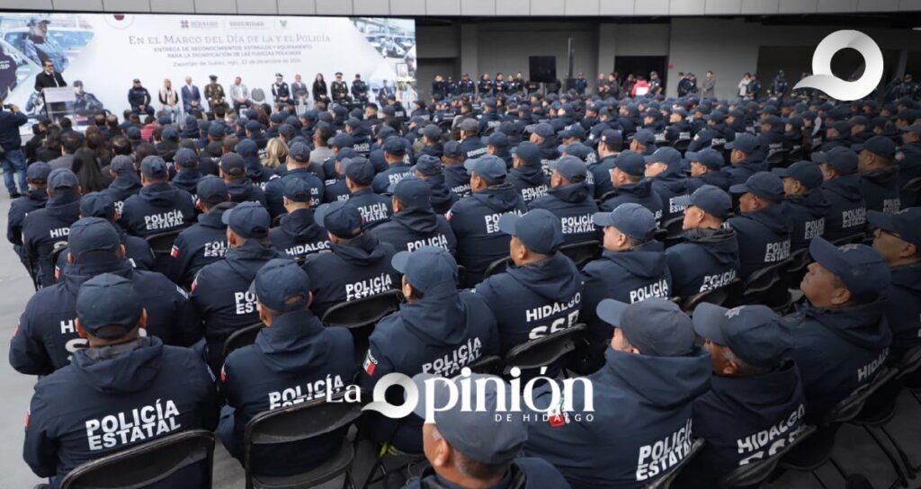 Hidalgo alcanza récord en evaluación policial: 99.69% de sus elementos certificados