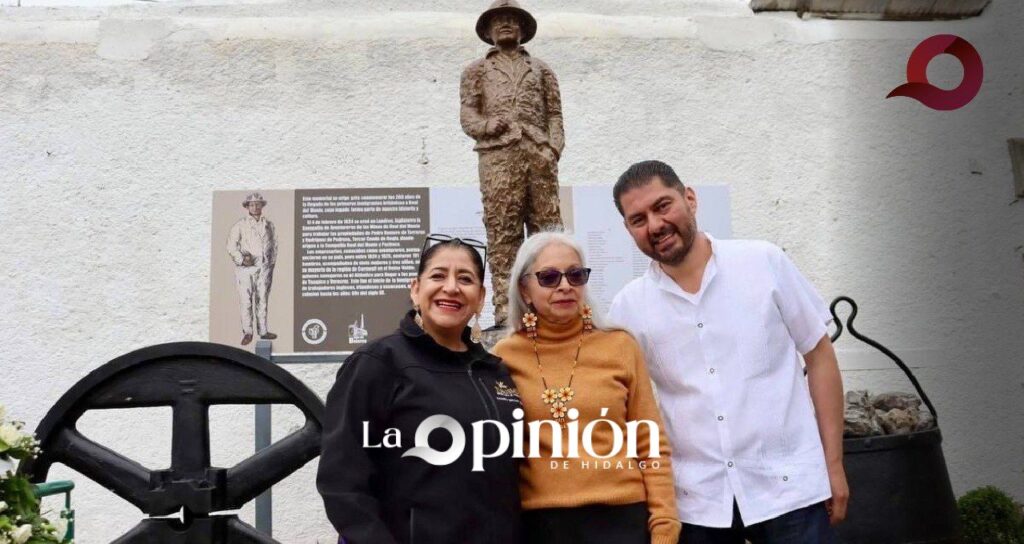 Homenaje a los mineros inmigrantes a 200 años de su llegada a Hidalgo