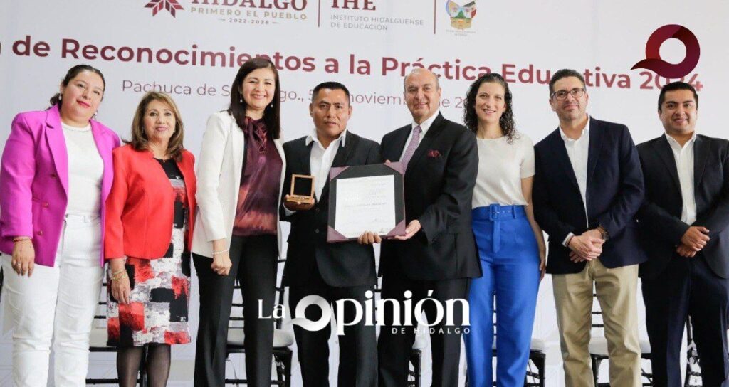 Naty Castrejón entregó reconocimientos a la Práctica Educativa 2024