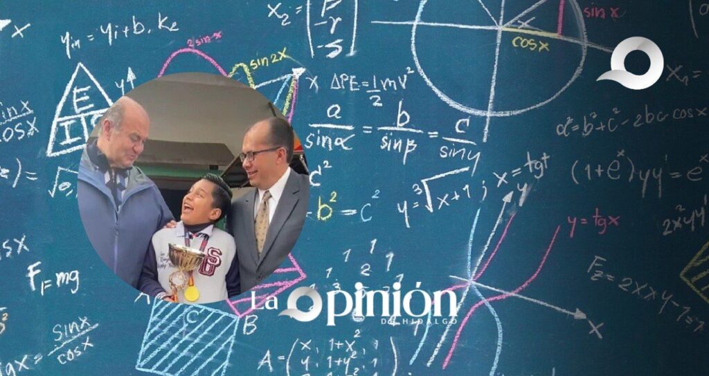 Niño hidalguense triunfa en concurso matemático