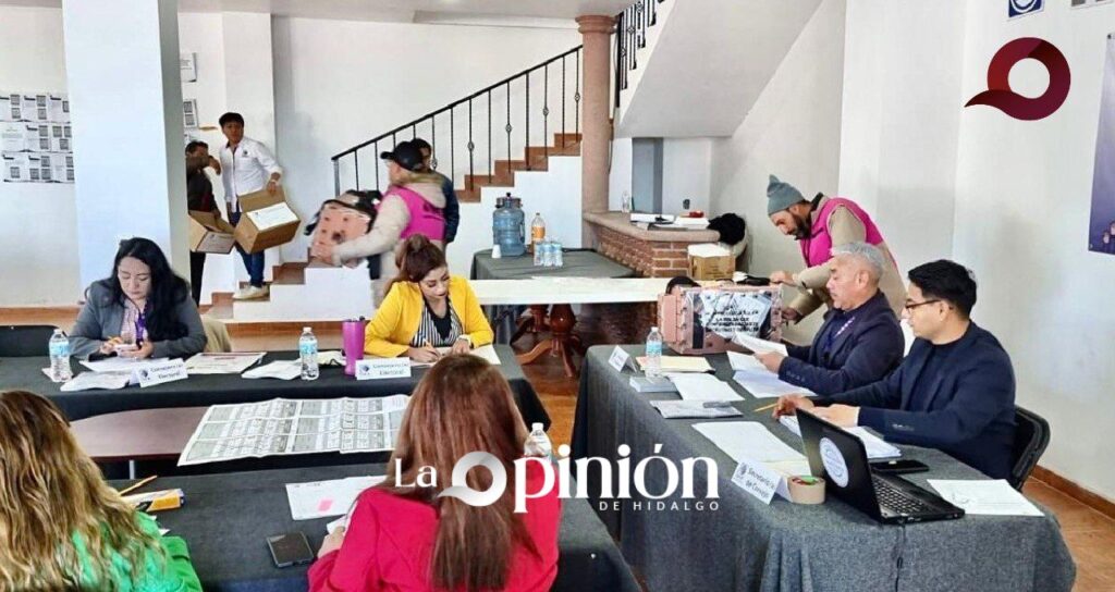 IEEH valida proceso electoral en Cuautepec de Hinojosa