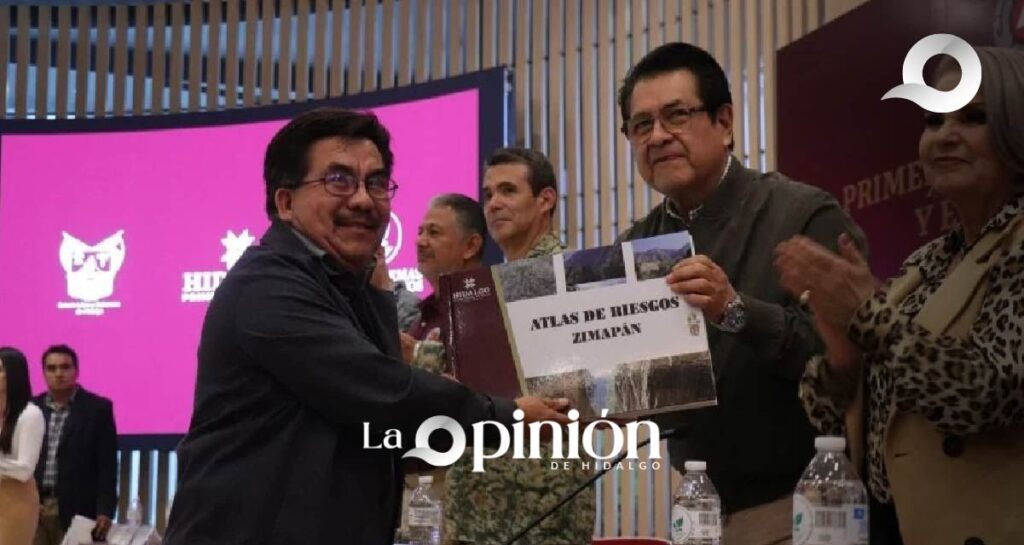 Gobierno de Hidalgo avanza en protección civil con Atlas Municipales