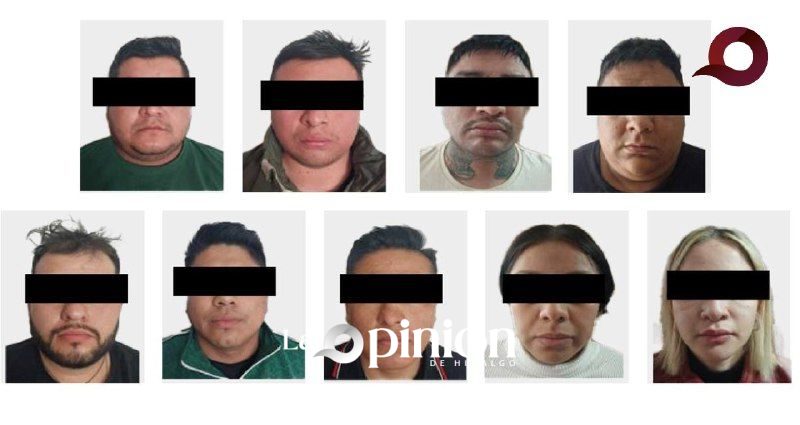 Se asegura banda delictiva dedicada al robo de vehículos y clonación de documentos