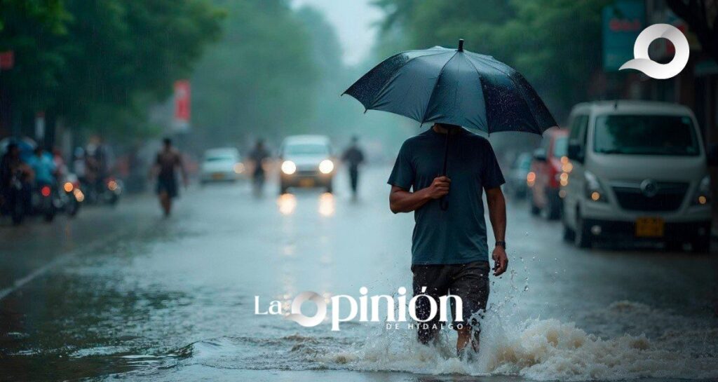 Lluvias intensas activan operativo de Protección Civil en Mineral de la Reforma