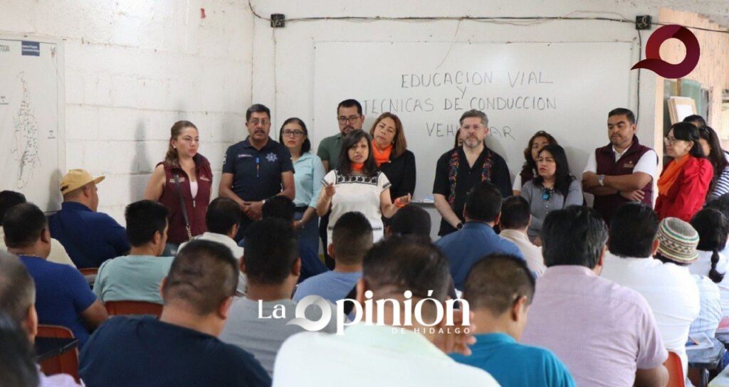 Semot impulsa capacitación y combate a la violencia de género en el transporte público en Huejutla de Reyes