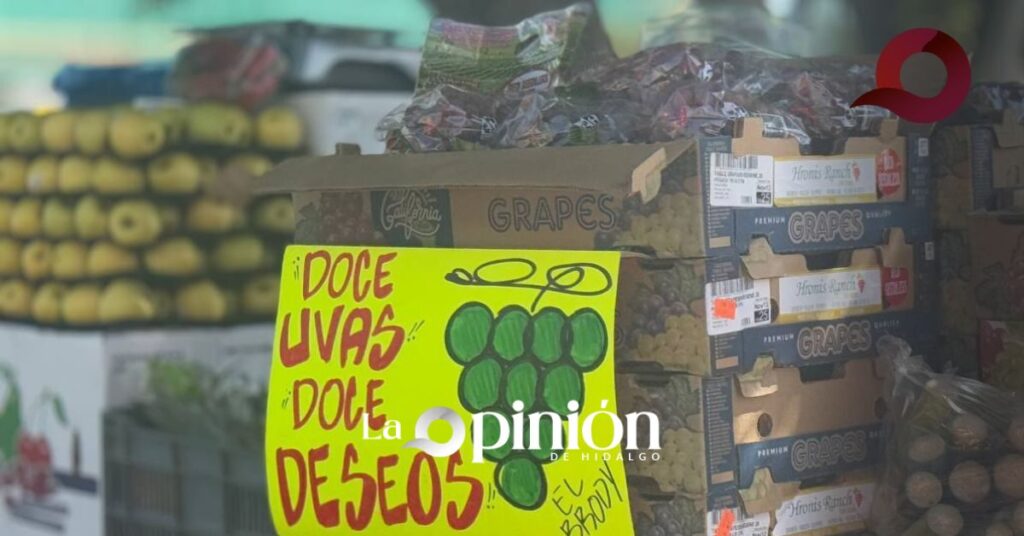 Ciudadanos se quejan del alza en el precio de las uvas este fin de año