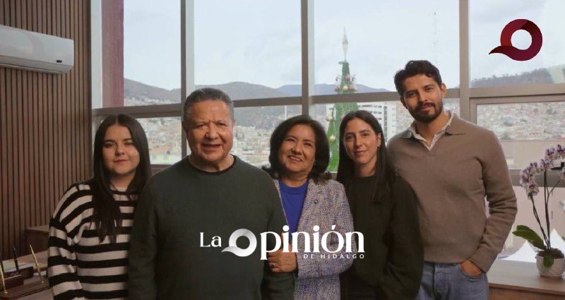 Julio Menchaca envía mensaje de optimismo y unidad para recibir el 2025