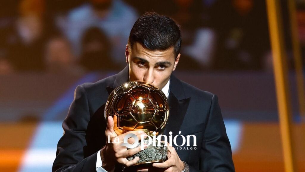 Rodri es el ganador del Balón de Oro 2024