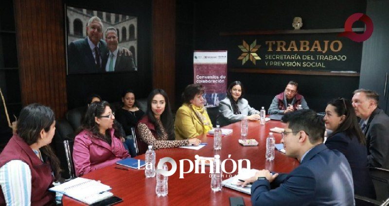 STPSH realiza mesa de trabajo para la prevención de fraudes en ofertas laborales en el extranjero