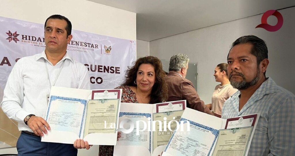 Facilitan obtención de doble nacionalidad para hijos de Hidalguenses nacidos en Estados Unidos