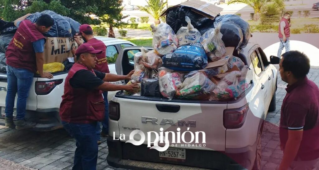 Sebiso entrega 573 despensas a damnificados por vaguada monzónica