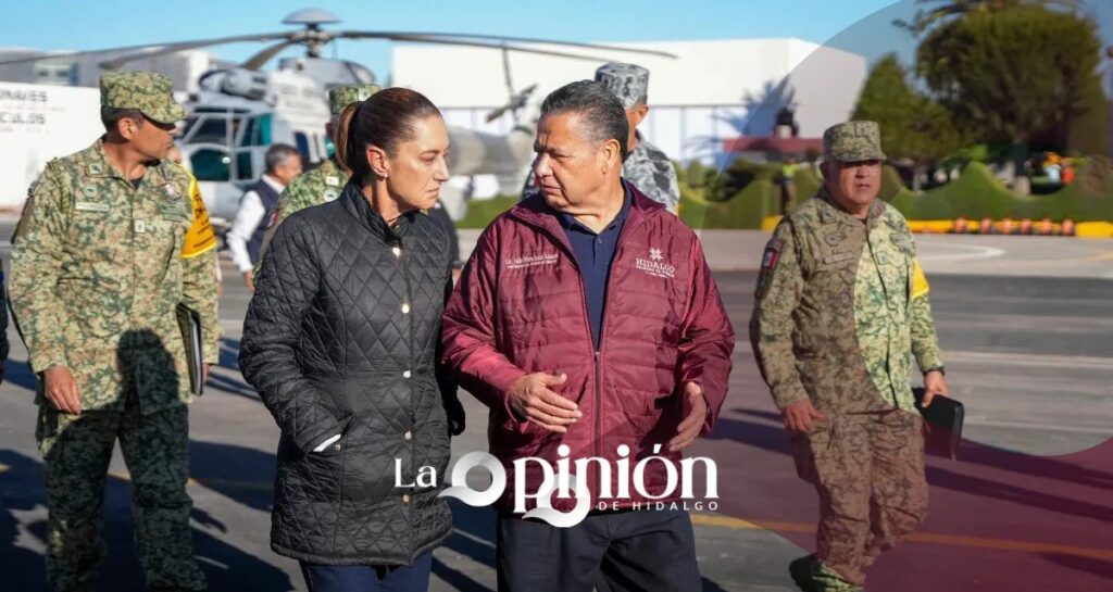 Claudia Sheinbaum adelanta su visita a Hidalgo