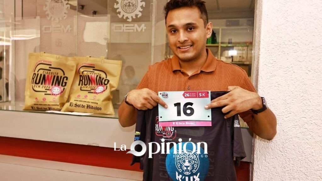 Carrera atlética El Sol de Hidalgo: inicia entrega de kits a corredores