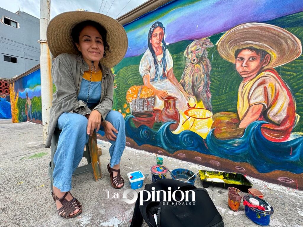 Arte sana heridas en Tlahuelilpan y transforma calles de Tulancingo