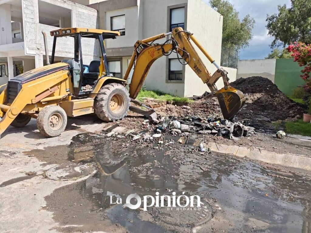 Tizayuca retira 4 toneladas de basura de dren pluvial: zonas limpiadas