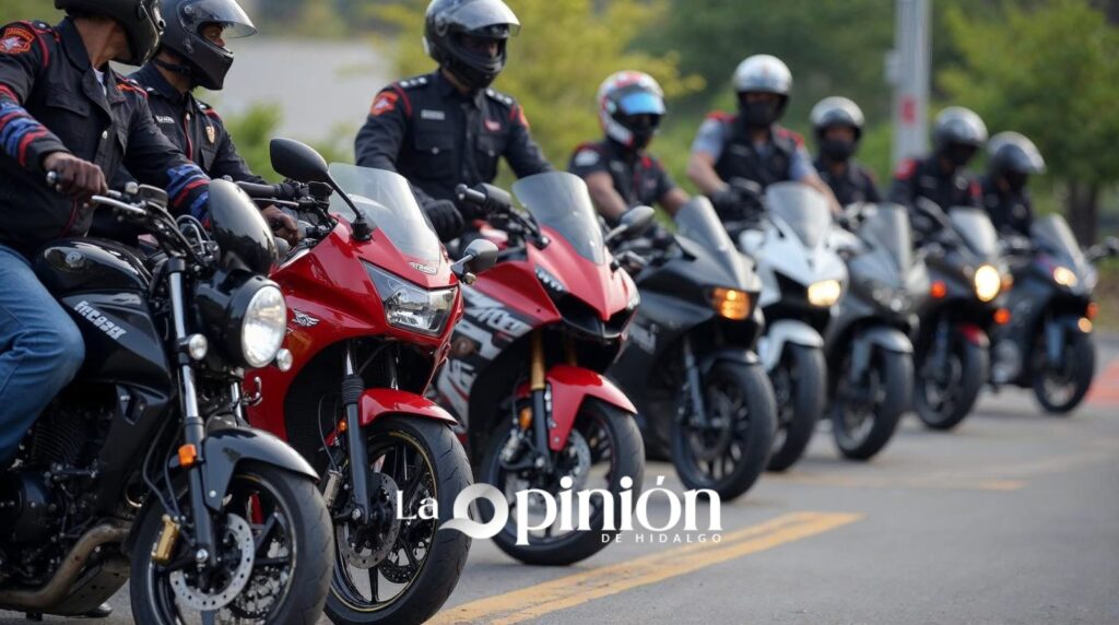 Recuperan 57 motos robadas en Hidalgo: así fue el operativo