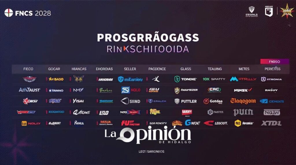 FNCS 2026 reparte 10 mdd: gamers de Hidalgo buscan su lugar