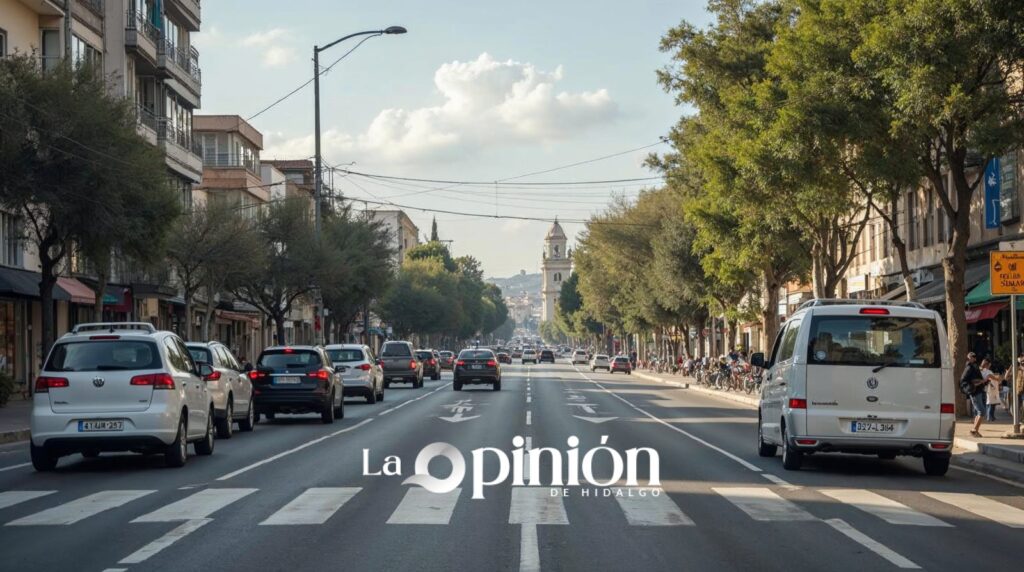 Peatones en Pachuca caminan hasta 15 minutos para cruzar seguros