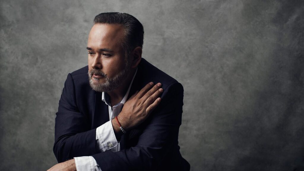Javier Camarena, tenor mexicano de ópera, en una presentación artística