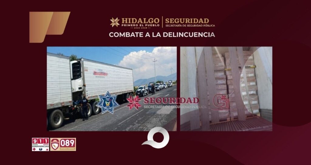Recuperan tractocamión con 56 toneladas de carne de cerdo robadas en Arco Norte Recuperan tractocamión con 56 toneladas de carne de cerdo robadas en Arco Norte
