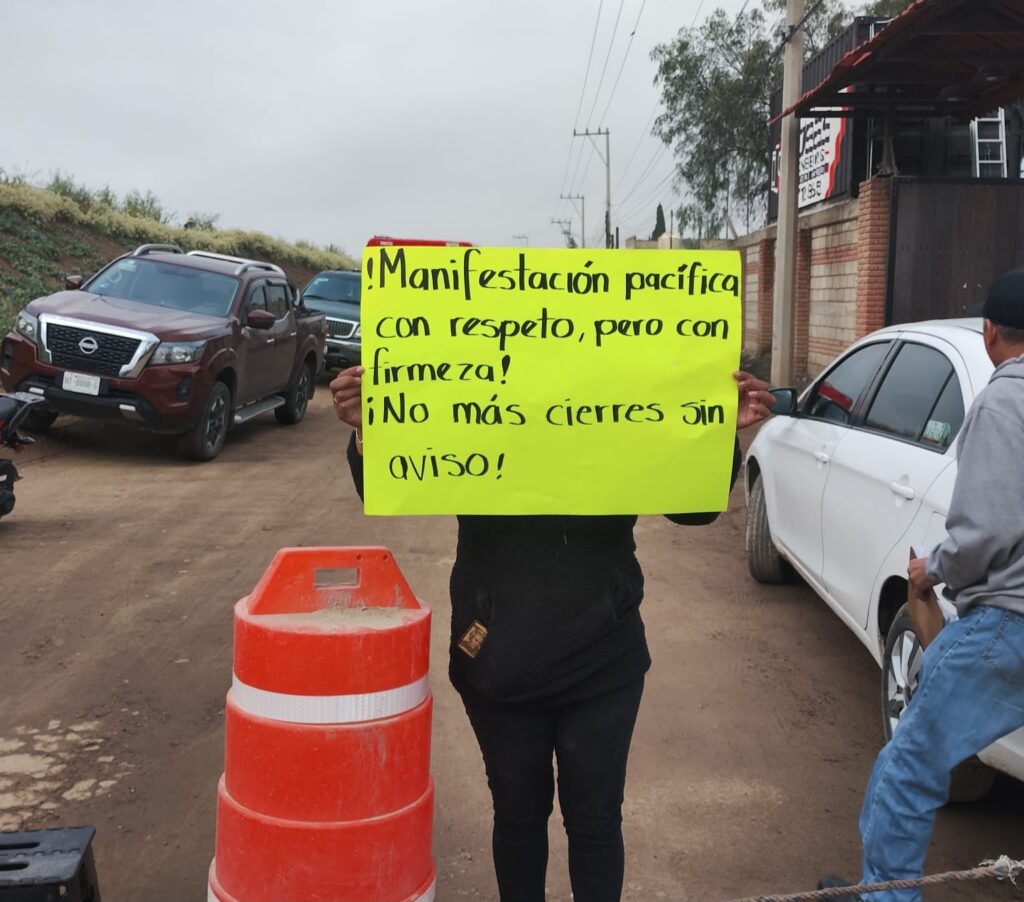 Tren AIFA-Pachuca: vecinos de Tizayuca protestan por afectaciones Vecinos de Huitzila en Tizayuca protestan por afectaciones del tren AIFA-Pachuca