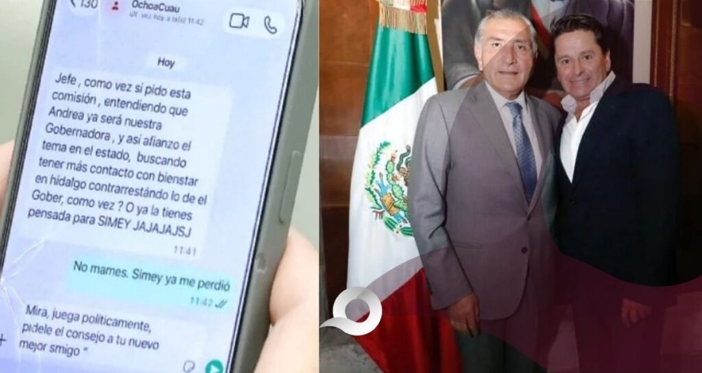 ¿La política se hace por WhatsApp? Cuauhtémoc Ochoa pide a Adán Augusto la Comisión de Bienestar